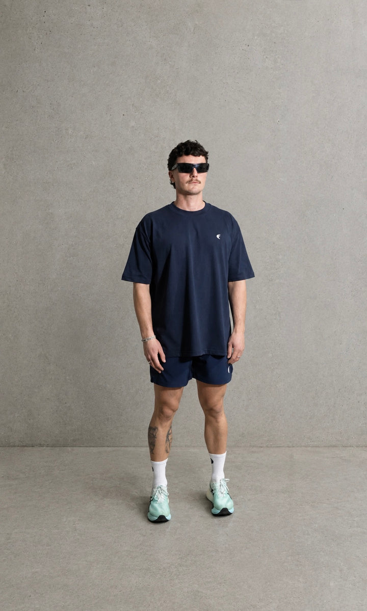 Staple Heavy-Weight T-Shirt Navy